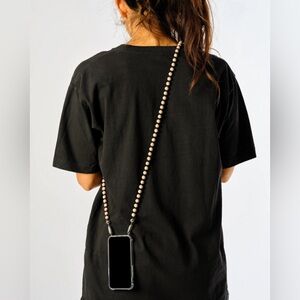 OSSA — phone case and beaded cross body strap